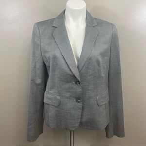 Ann Taylor women’s size 12 Virgin Wool-Blend Blazer jacket workwear professional